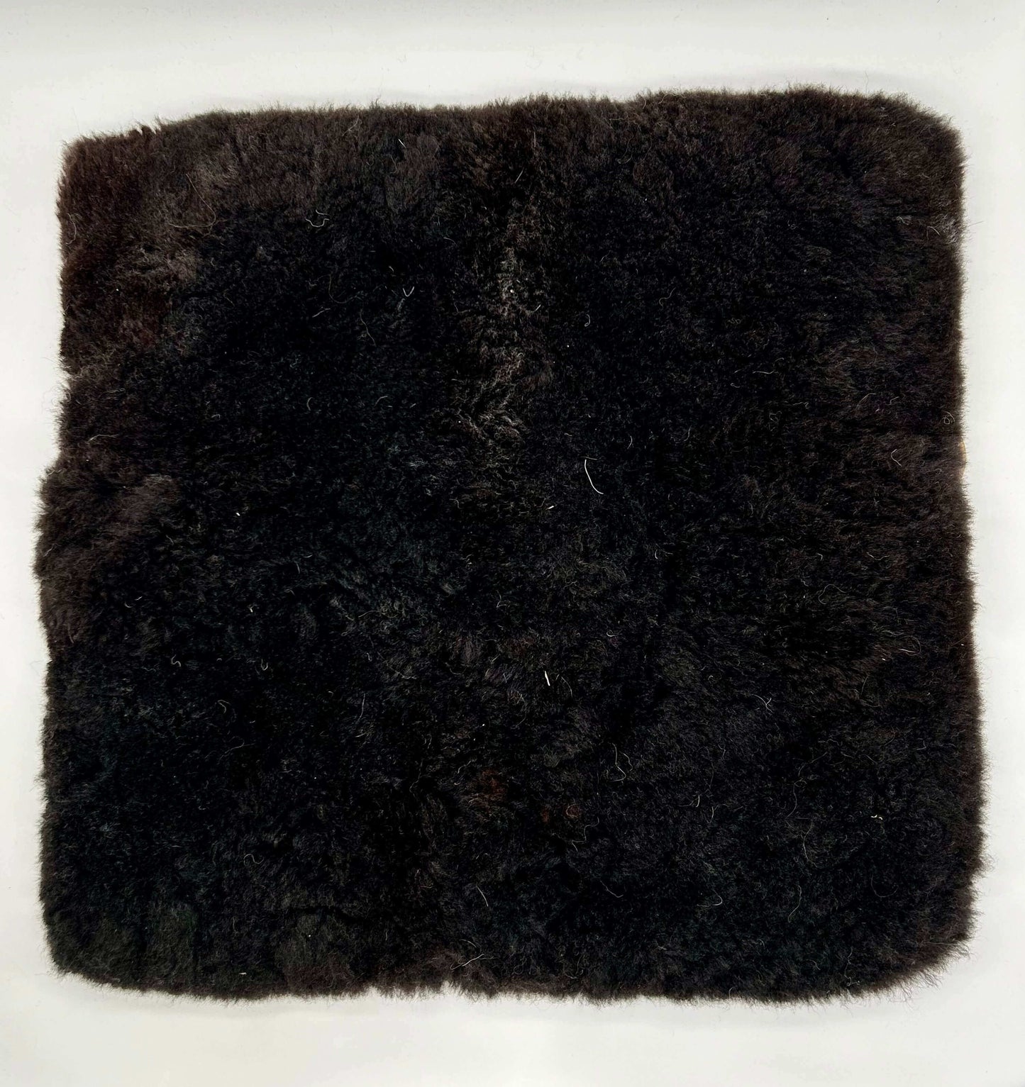 Cuddly soft cushion cover made from natural alpaca wool Fluffy & Luxurious | Brown real alpaca fur in 40x40cm