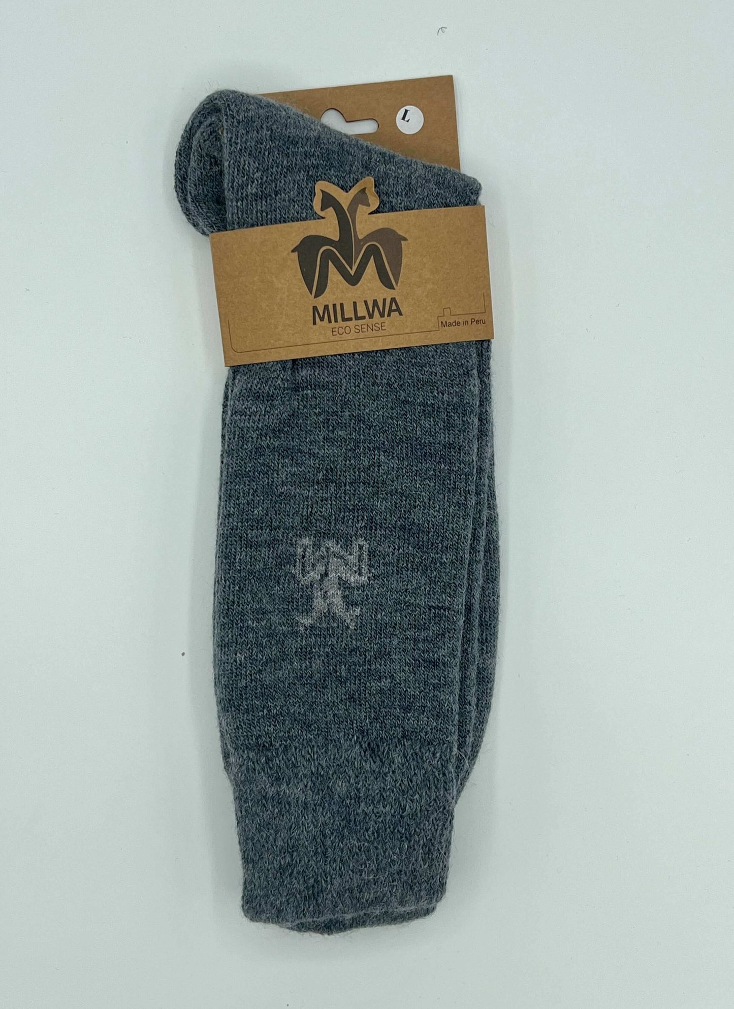 Schlichte Alpaka Socken aus natürlicher Alpaka Wolle für kalte Füße - besonders wärmend!