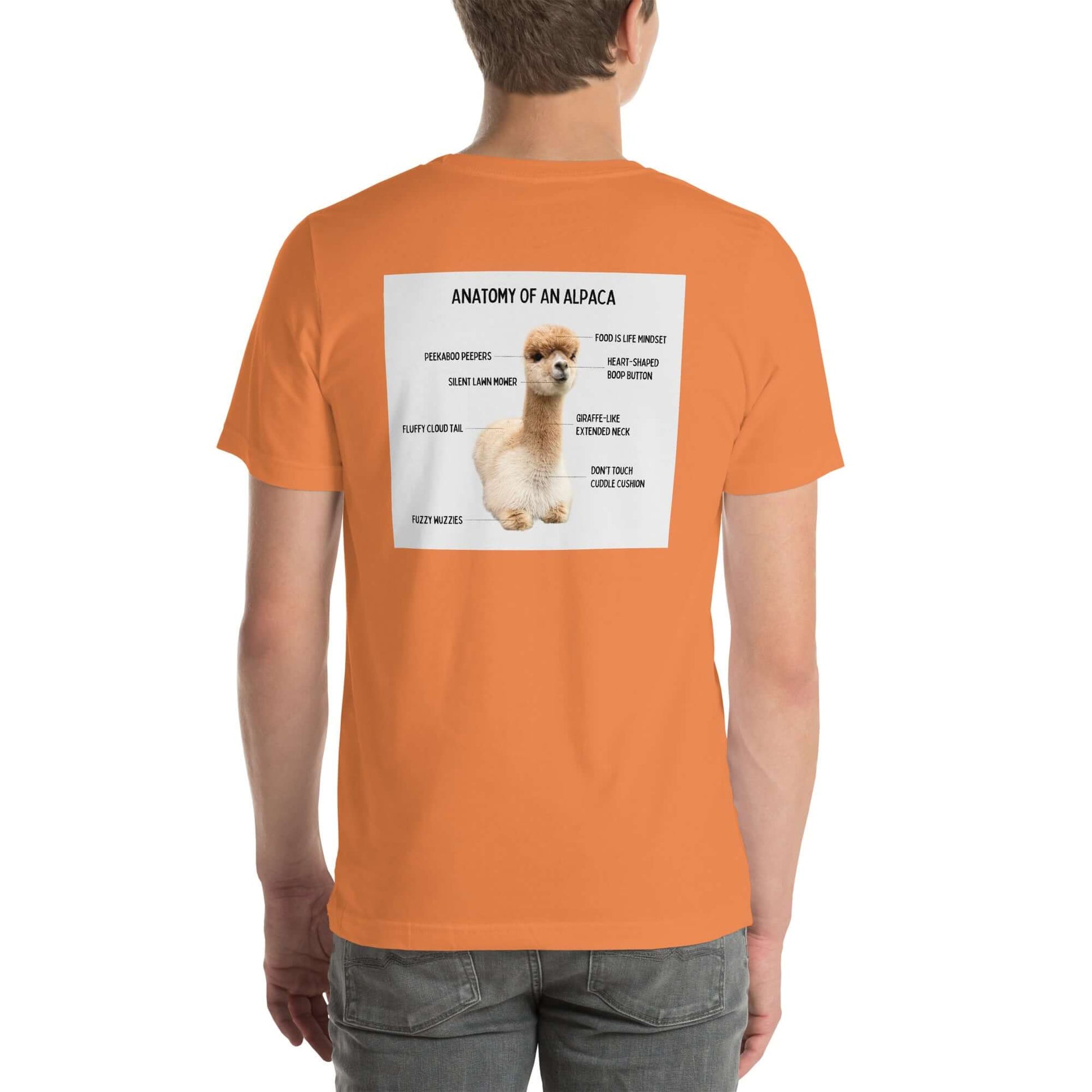 Unisex Alpaka T-Shirt mit humorvollem Alpaka-Motiv für Alpaka-Liebhaber